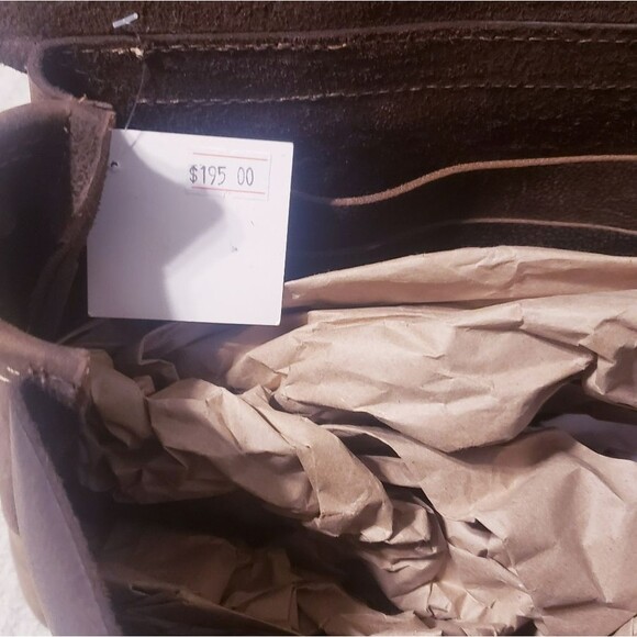 Handmade leather messenger bag - Picture 8 of 14